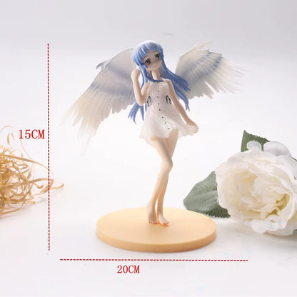 Kanade Tachibana Nightgown Angel Beats! Anime Figure Model Statue PVC 6” [No Box]
