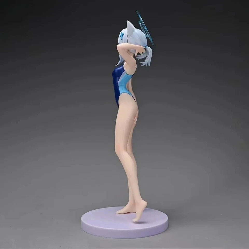Sunaookami Shiroko Swimsuit Blue Archive Anime Figure Model Statue PVC 9" [Boxed]