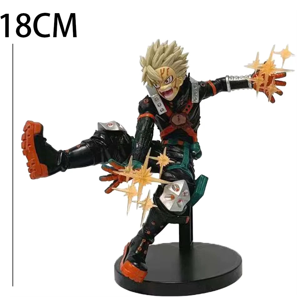 Bakugo Nitroglycerin Sweat My Hero Academia Popular Anime Figure PVC 7" [Boxed]