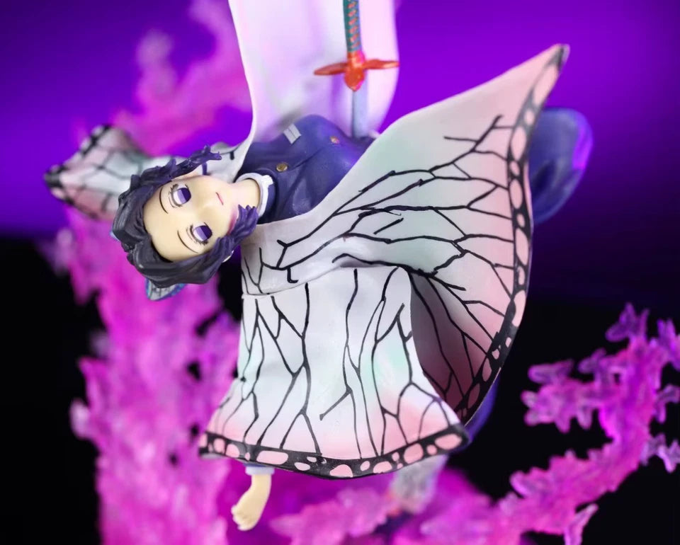 Shinobu Kocho Insect Breathing Demon Slayer Iconic Anime Figure PVC 7.8" [Boxed]