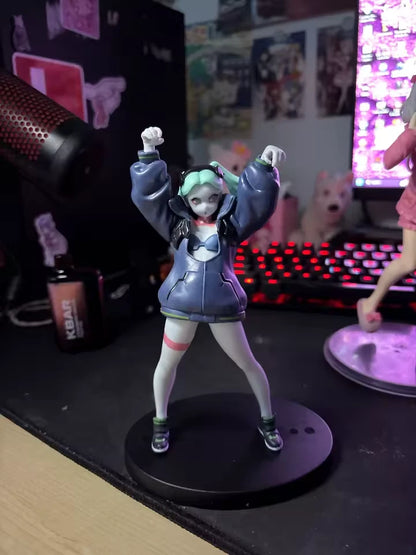 Rebecca The Cannon Cyberpunk Edgerunners Anime Collectible Figure PVC 6" [Boxed]