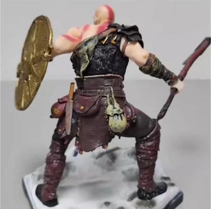 Kratos & Atreus God of War Video Game Action Figure Model Statue PVC 8" [Boxed]