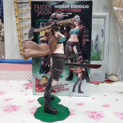 Female Jason Vorhees Collectible Scary Parody Horror Figure PVC 7" [Boxed] *Adult Collectible*