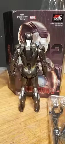 Iron Man Mark 12 Marvel Adjustable Featured Action Figure Model PVC 7" [Boxed]