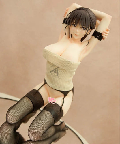 Satsuki Full Bust Shinjiteru In-Demand Cast Off Manga Figure PVC 10" [No Box] *Adult Collectible*