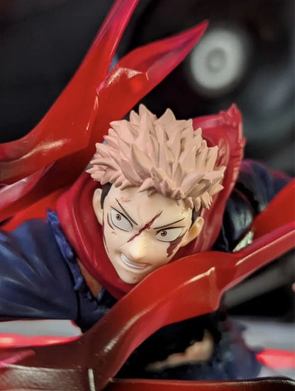 Yuji Itadori Piercing Blood Jujutsu Kaisen Anime Figure Model Statue PVC 6" [Original]