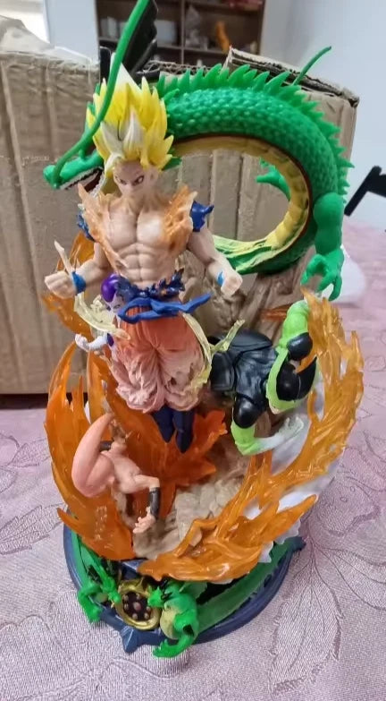 Goku, Frieza, Shenron, Kid Buu, Cell Dragon Ball Z Anime Figure PVC 6" [No Box]