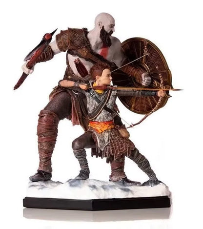 Kratos & Atreus God of War RPG Adjustable Action Figure PVC 7.8" [Boxed]