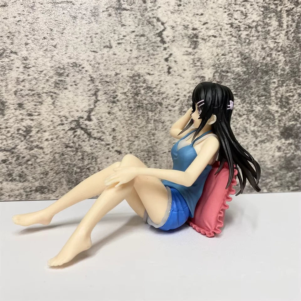 Mai Sakurajima Rascal Does Not Dream Anime Kawaii Figurine PVC 3.5" [Boxed]
