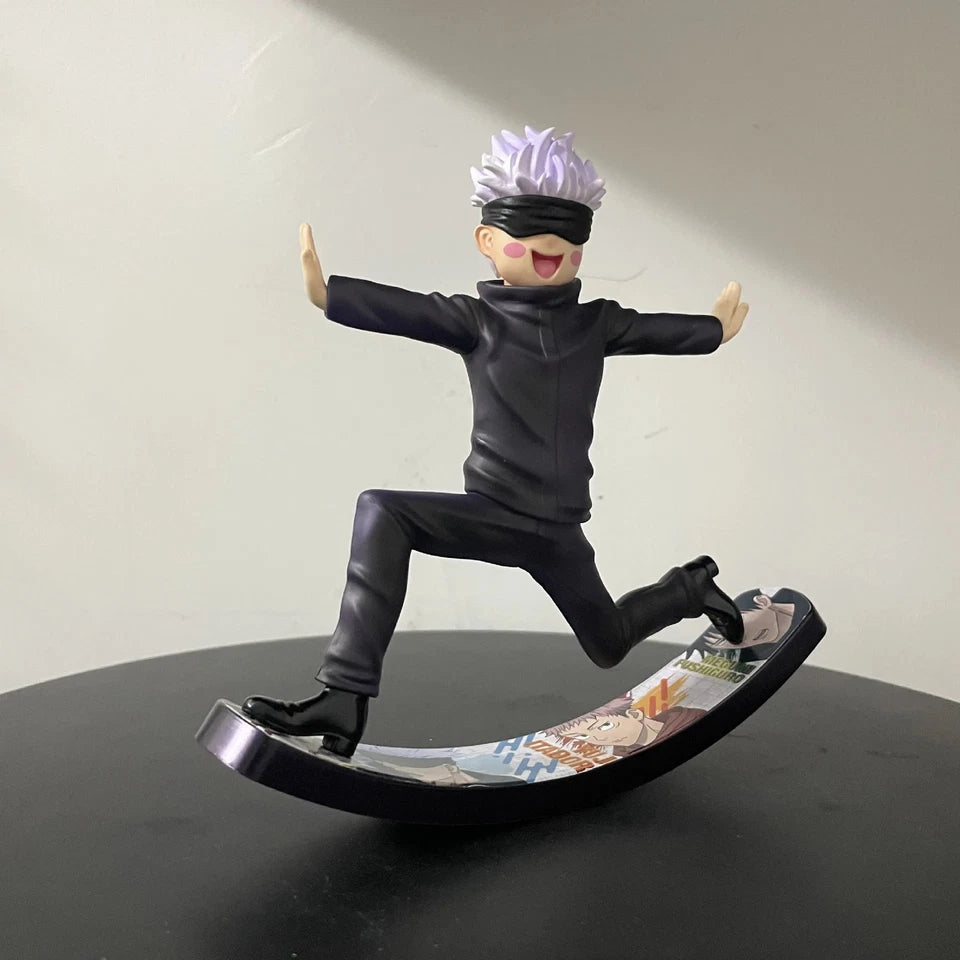 Gojo Satoru Jujutsu Kaisen Anime Cute Silly Collectible Figure PVC 5" [No Box]