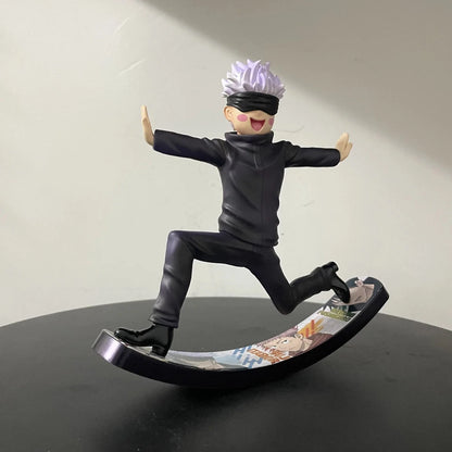 Gojo Satoru Jujutsu Kaisen Anime Cute Silly Collectible Figure PVC 5" [No Box]