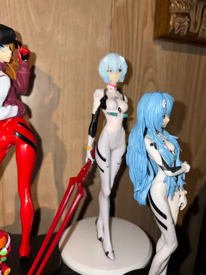 Rei Ayanami Pilot Suit Rebuild of Evangelion Anime Figure Model PVC 8.5" [Boxed]