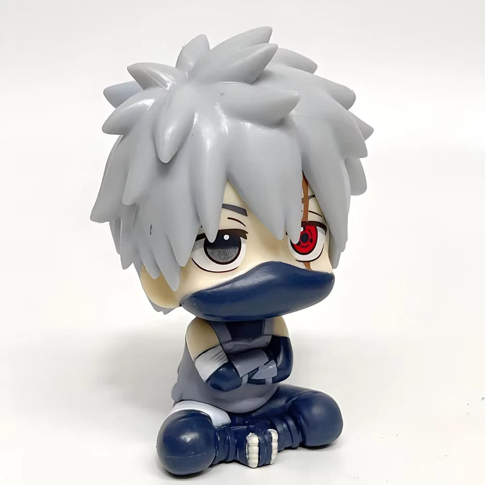 Kakashi of the Sharingan Naruto Anime Chibi Desktop Figurine PVC 4.3" [No Box]