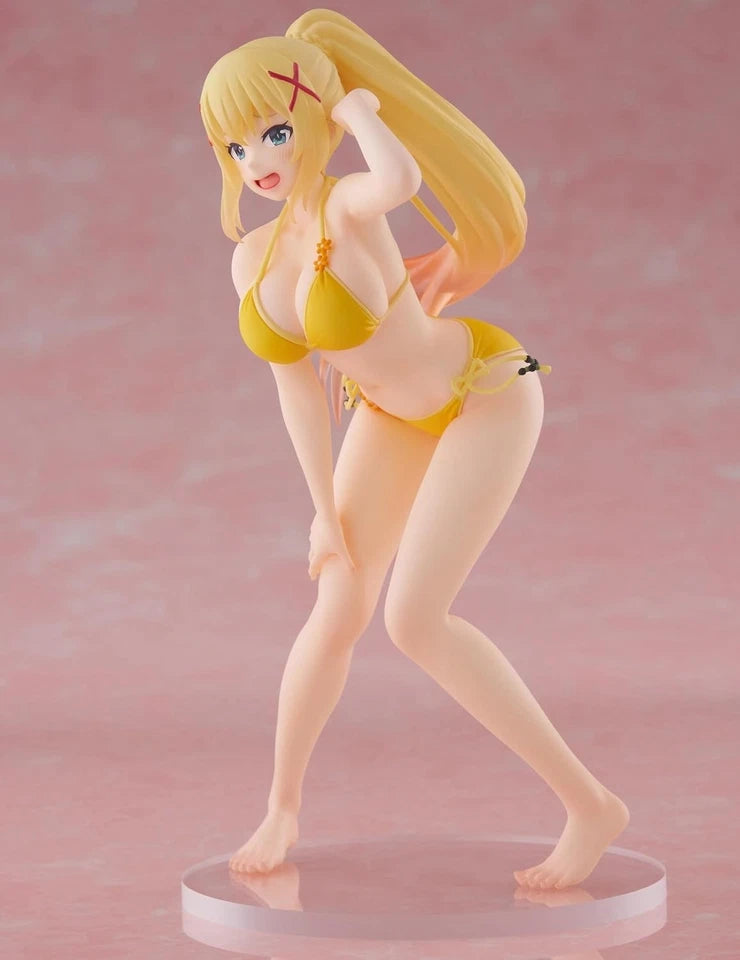 Darkness Lalatina Swimwear KonoSuba Anime Figure Model Statue PVC 7" [Original]