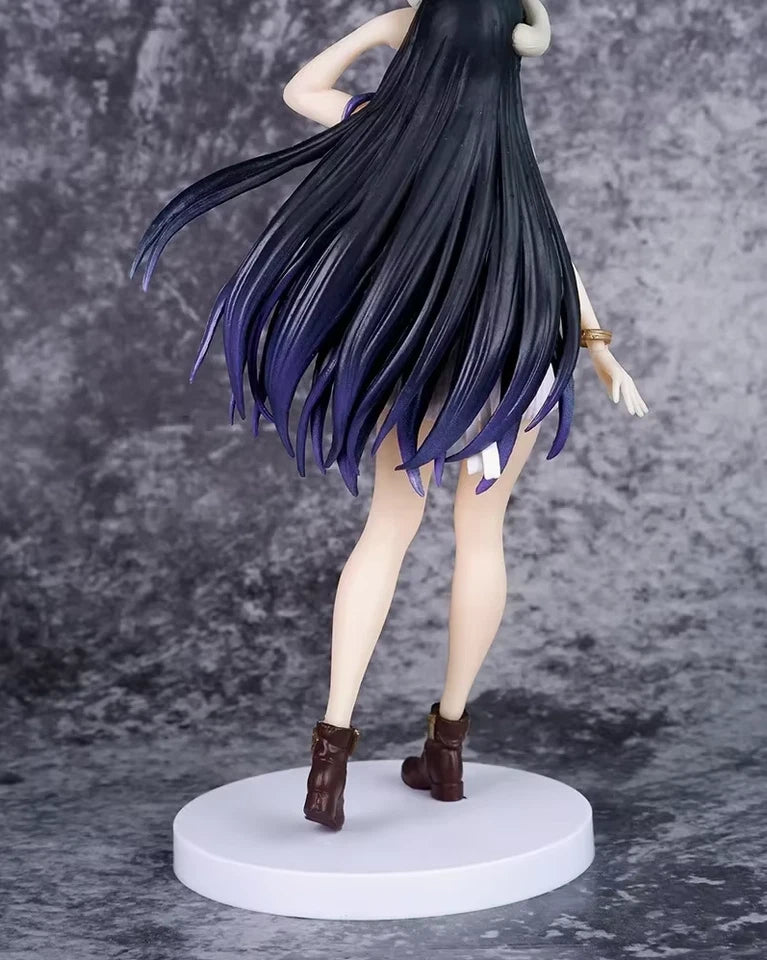 Albedo Knit Dress Succubus OVERLORD Anime Figure Model Statue PVC 8" [Boxed]