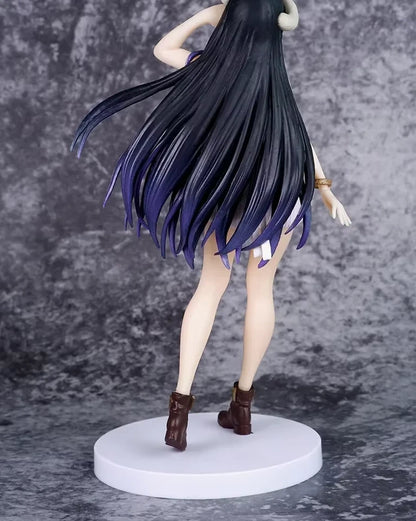 Albedo Knit Dress Succubus OVERLORD Anime Figure Model Statue PVC 8" [Boxed]