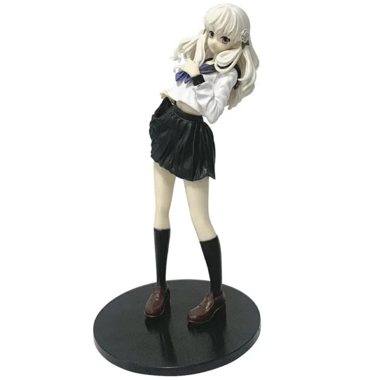 Lori Fuyusaka School Uniform 13 Sentinels: Aegis Rim Anime Figure PVC 7" [No Box]