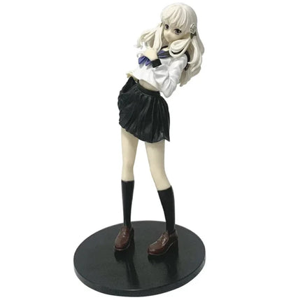 Lori Fuyusaka School Uniform 13 Sentinels: Aegis Rim Anime Figure PVC 7" [No Box]