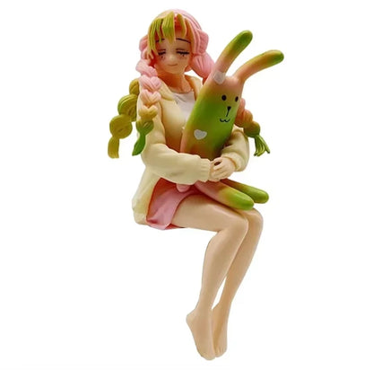 Nezuko, Mitsuri, Tanjiro, Tengen, Demon Slayer Anime Figure Model Noodle Stoppers PVC 5" [Boxed]