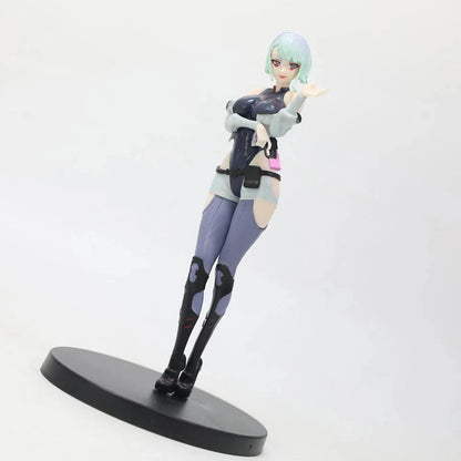Lucy Kushinada Cyberpunk: Edgerunners Anime Figure Model Statue PVC 7" [Boxed]