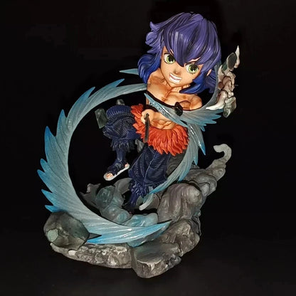 Inosuke Hashibira Demon Slayer Anime Collectible Chibi Figurine PVC 3.5" [Boxed]