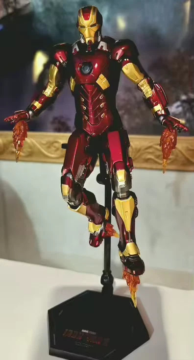 Iron Man Mark 9 Marvel Adjustable Classic Action Figure Model PVC 6.5" [Boxed]