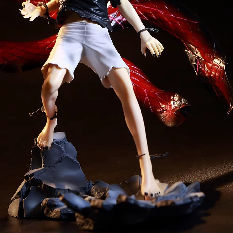 Ken Kaneki Centipede Tokyo Ghoul Iconic Anime Figure PVC 7" [No Box]
