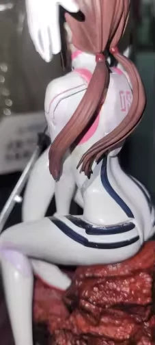 Asuka Soryu & Mari Makinami Neon Genesis Evangelion Anime Figure PVC 10.5" [Boxed]