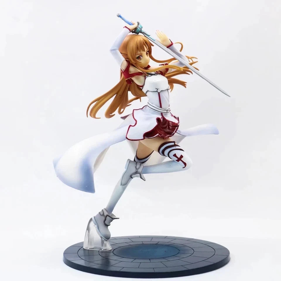Asuna Knight Of The Blood Sword Art Online Anime Kawaii Figure PVC 8.2" [Boxed]