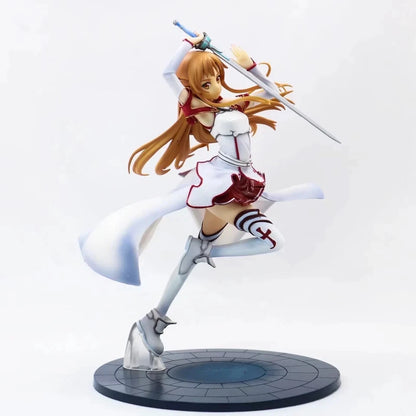 Asuna Knight Of The Blood Sword Art Online Anime Kawaii Figure PVC 8.2" [Boxed]