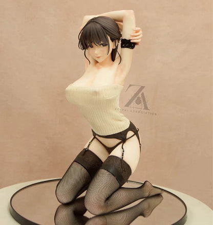 Satsuki Full Bust Shinjiteru In-Demand Cast Off Manga Figure PVC 10" [No Box] *Adult Collectible*