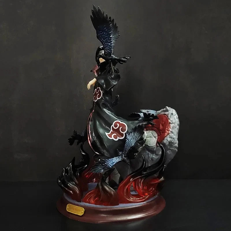 Itachi Two Headed Crow Hall Naruto Display-Ready Anime Figure PVC 11" [Boxed]