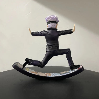 Gojo Satoru Jujutsu Kaisen Anime Cute Silly Collectible Figure PVC 5" [No Box]
