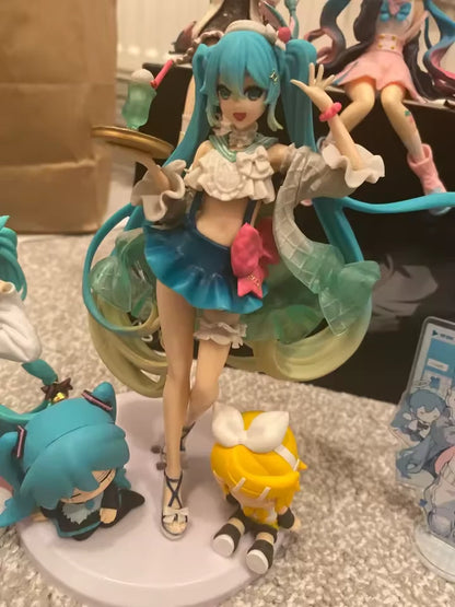 Hatsune Miku Tropical Juice Project DIVA Vocaloid Kawaii Premium Figure PVC 7" [Boxed]