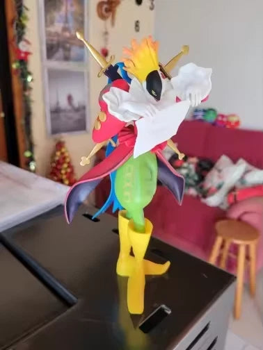 Piemon Clown of Hell DIGIMON Collectible Anime Figure Model PVC 8.5" [No Box]