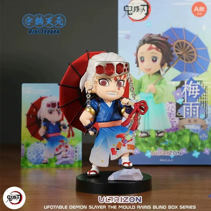 Tanjiro, Nezuko, Muichiro, Zenitsu, Mitsuri, Tengen Demon Slayer Collectible Anime Figure PVC 4.5" [Boxed]