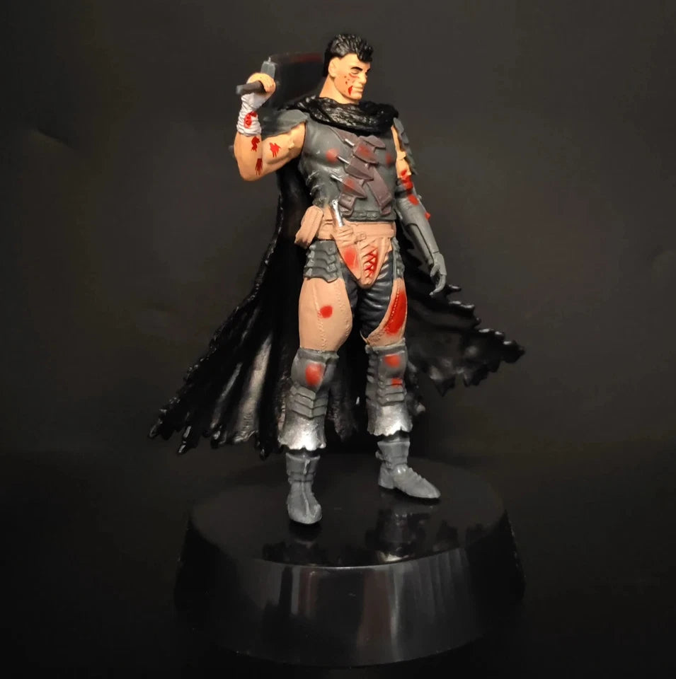 Guts Black Swordsman Berserk Collectible Anime Figure Model Statue PVC 5" [Boxed]