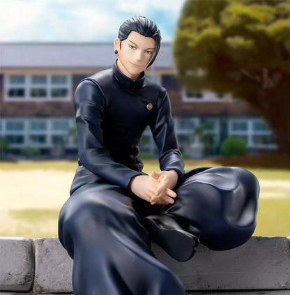 Suguru Geto Sitting Jujutsu Kaisen Anime Desktop Figure PVC 5.3 in [Boxed]