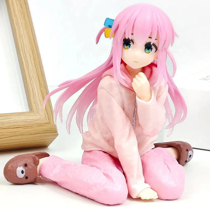 Hitori Gotoh Kneeling Bocchi the Rock! Anime Figure Model Statue PVC 4" [No Box]