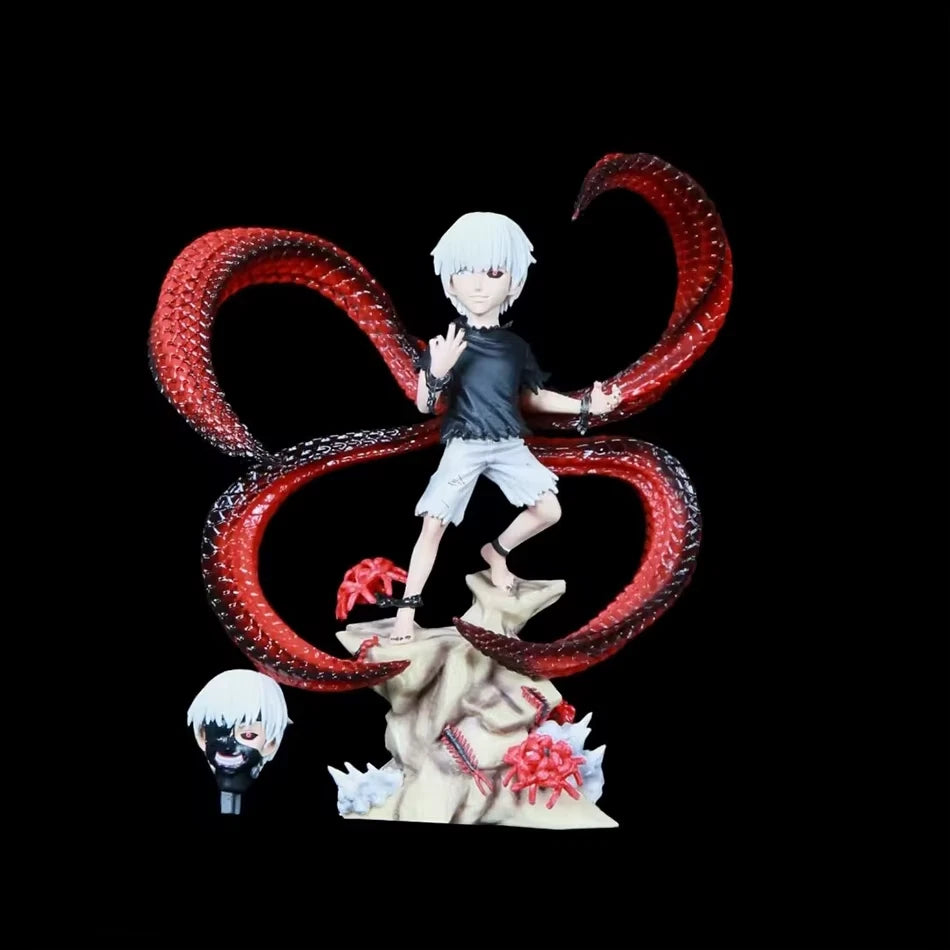 Ken Kaneki Centipede Tokyo Ghoul Collectible Anime Chibi Figure PVC 6" [Boxed]