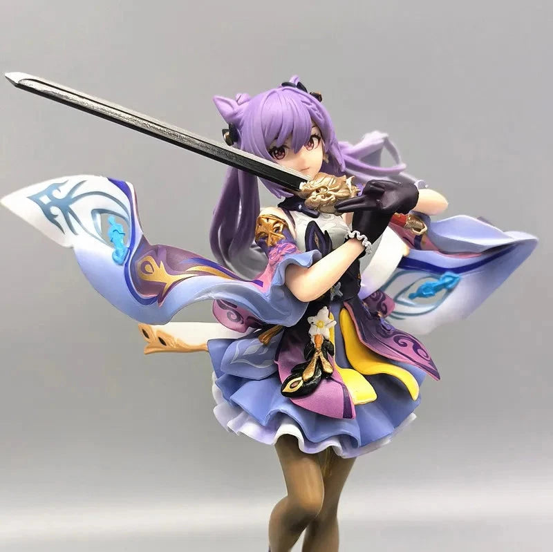 Keqing Driving Thunder Genshin Impact RPG Limited Edition Figure PVC 9" [Boxed]