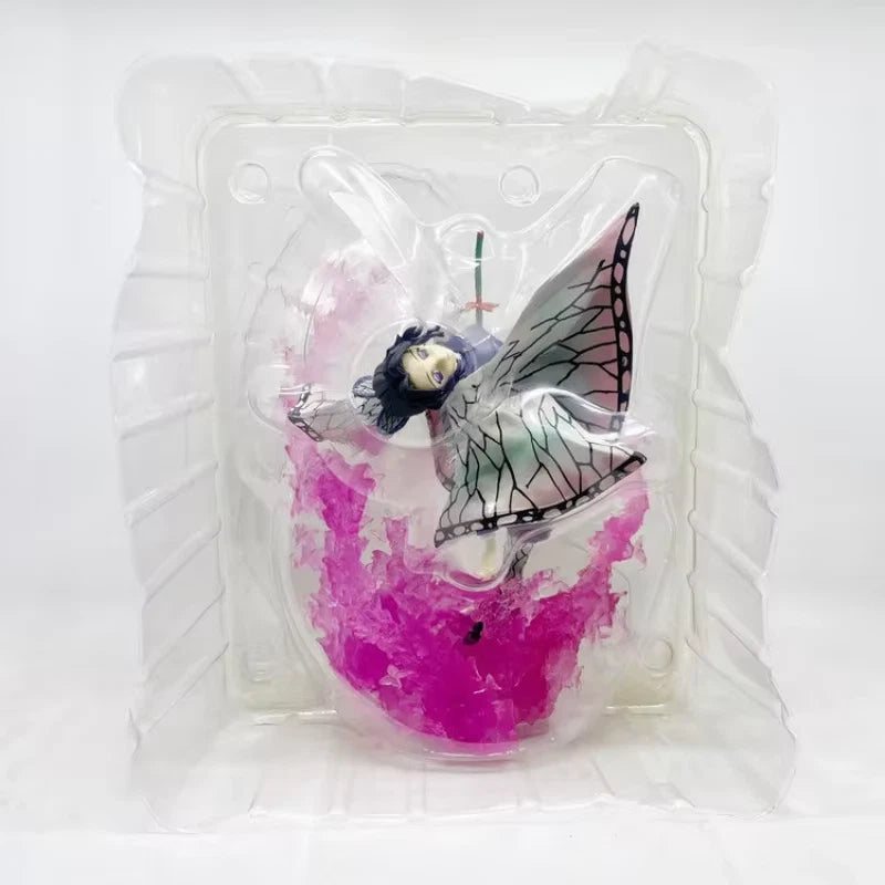 Shinobu Kocho Insect Breathing Demon Slayer Anime Figure Model Statue PVC 7.8" [Boxed]