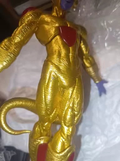 Golden Frieza Dragon Ball Super Anime Figure Model Statue PVC 10" [No Box]