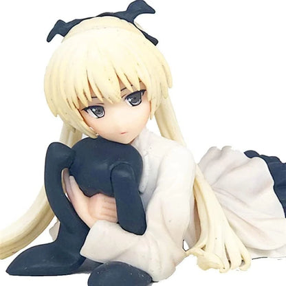 Sora Student Uniform Yosuga no Sora Kawaii Desktop Anime Figure PVC 2.7" [No Box]