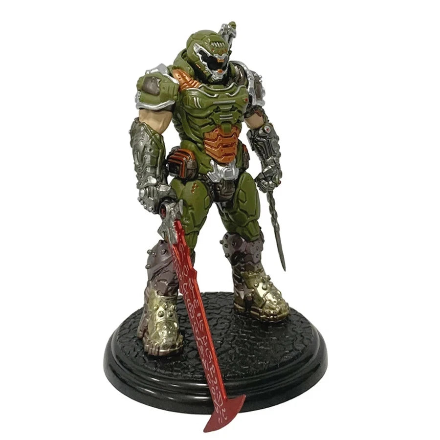 Doom Slayer Doom Eternal Adjustable Action Figure Model PVC 8" [Boxed]