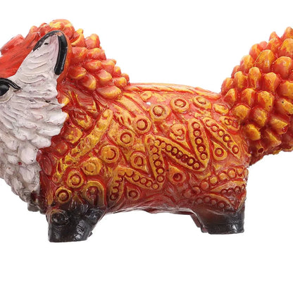 Amatsu Fox Chaste☆Chase! Ornament Home Decor Cute Statue Resin PVC 1.5" [No Box]