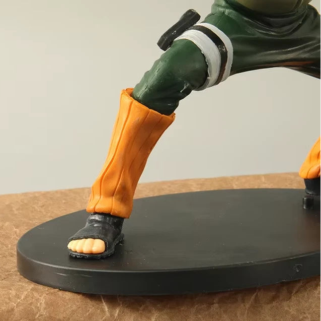 Rock Lee Taijutsu Naruto Shippuden Anime Figure Model Statue PVC 6.2” [No Box]