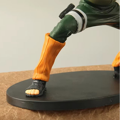 Rock Lee Taijutsu Naruto Shippuden Anime Figure Model Statue PVC 6.2” [No Box]