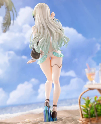 Firefly Swimsuit Honkai: Star Rail Cute Anime Figure Model Statue PVC 8" [Boxed]