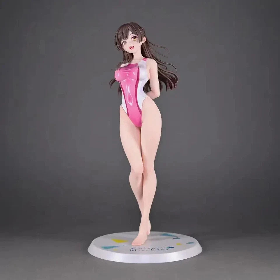 Chizuru Ichinose Swimsuit Rent-A-Girlfriend Anime Figure Model Statue 10" [Boxed]